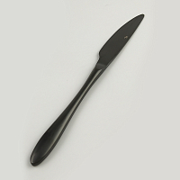 Нож столовый "Alessi-Black", черный цвет
