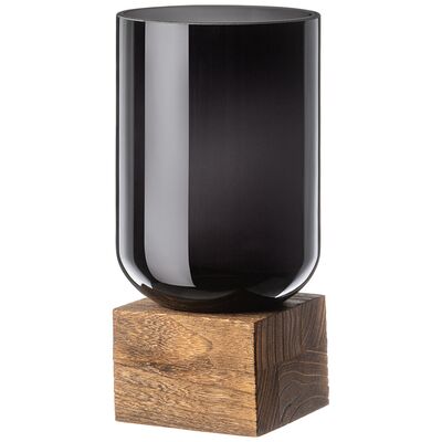 Ваза "WOODY" GREY 13*25 см