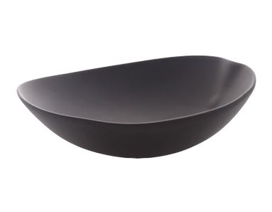 Салатник 22 см черный матовый Shell line Cookplay