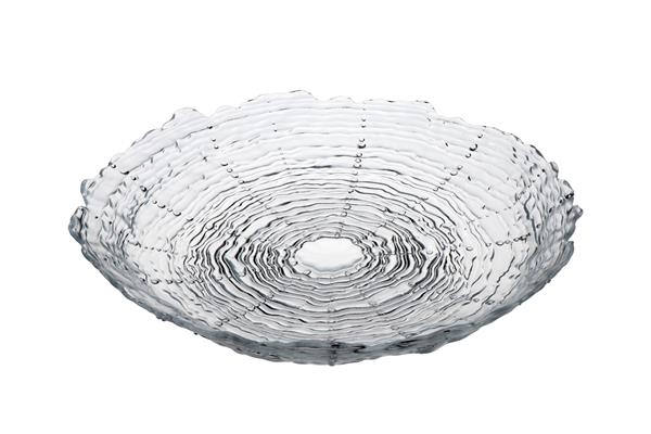 Блюдо d 39,5 см h 7 см, стекло, прозрачное, Sea urchin