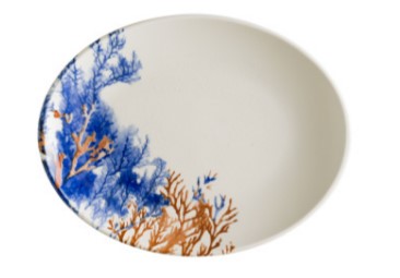 Блюдо овальное 310*240 мм. Аквелис, форма Мув Bonna