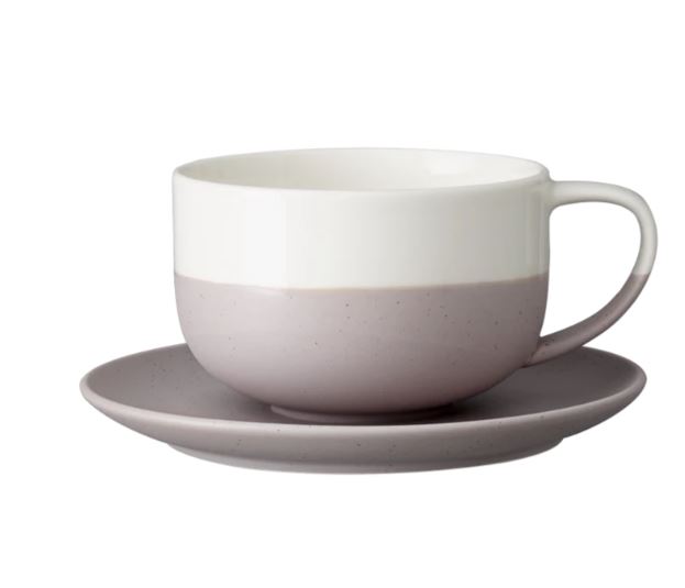 Блюдце 14 cm Hamptons белый/беж