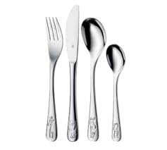 Набор столовых приборов "Safari" для детей (4 предмета) нерж. сталь