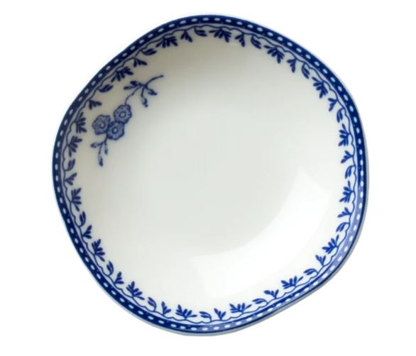 Тарелочка 8cm  (синяя) Lancaster фарфор