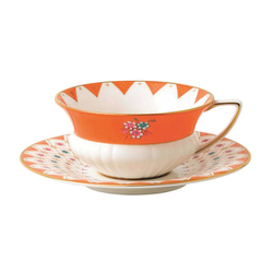 Чайная пара 180 мл оранж Wedgwood Wonderlust Giftware