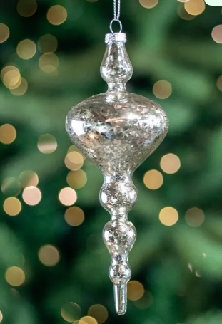 Подвес L19 см D6 см, стекло, прозрачный