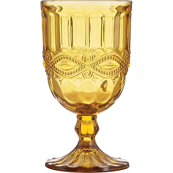 Бокал 220 мл Узор янтарь