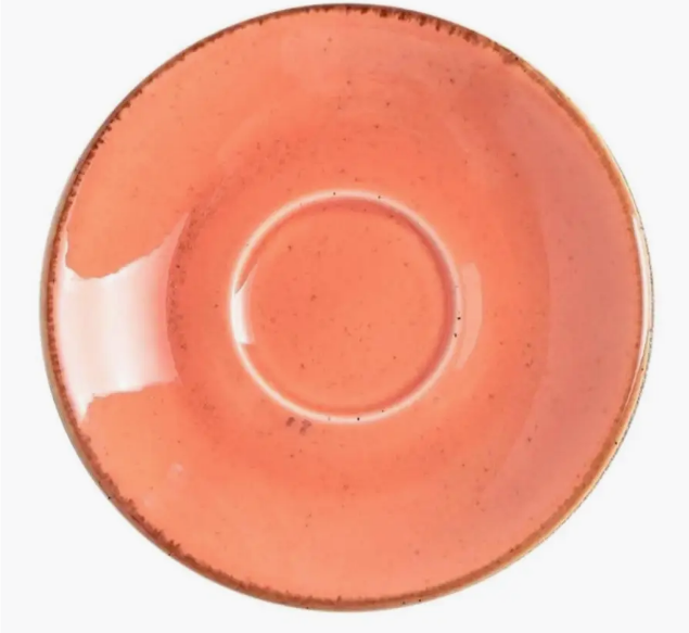 Блюдце д/чайной чашки 16 см оранжевое, Seasons