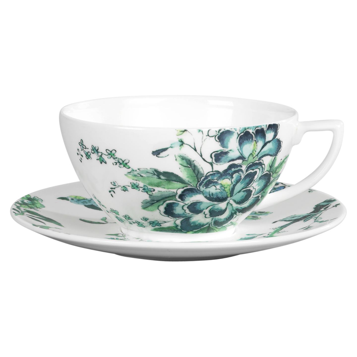 Чайная пара 250 мл белая Wedgwood Jasper Conran Chinosserie White