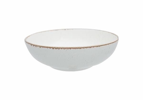 Салатник 25 см бежевый глубокий, Seasons