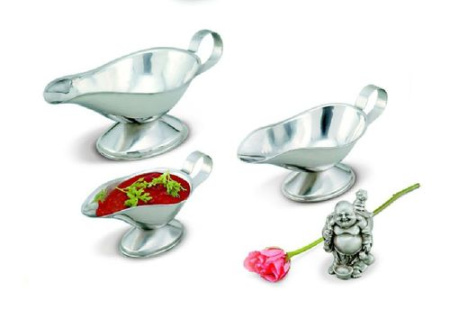 Соусник 75 мл. 140 мм. h=72 мм. нерж.