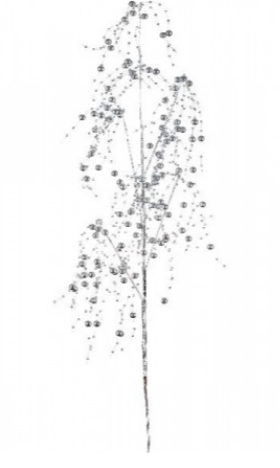 Серебряная ветка, 72 см