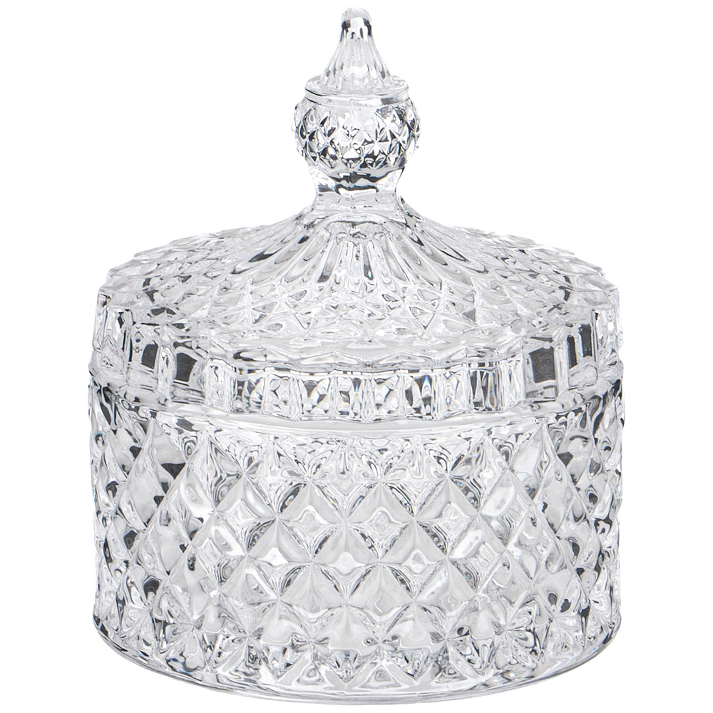 Емкость "Бриллиант" 8,5.*10 см прозрачное стекло