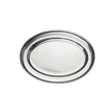 Блюдо металлическое овальное 20 см, P.L. Proff Cuisine (А)