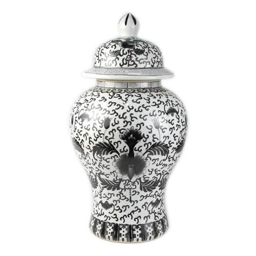 Ваза керамическая Grey (серая), 29,5 см