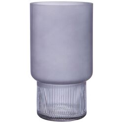 Ваза "JADE" GREY 14*25 см, стекло