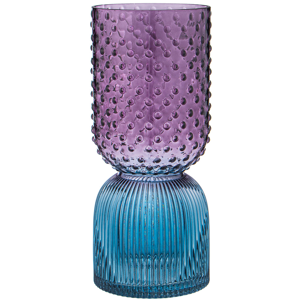 Ваза "ART" VIOLET/BLUE 13*30 см