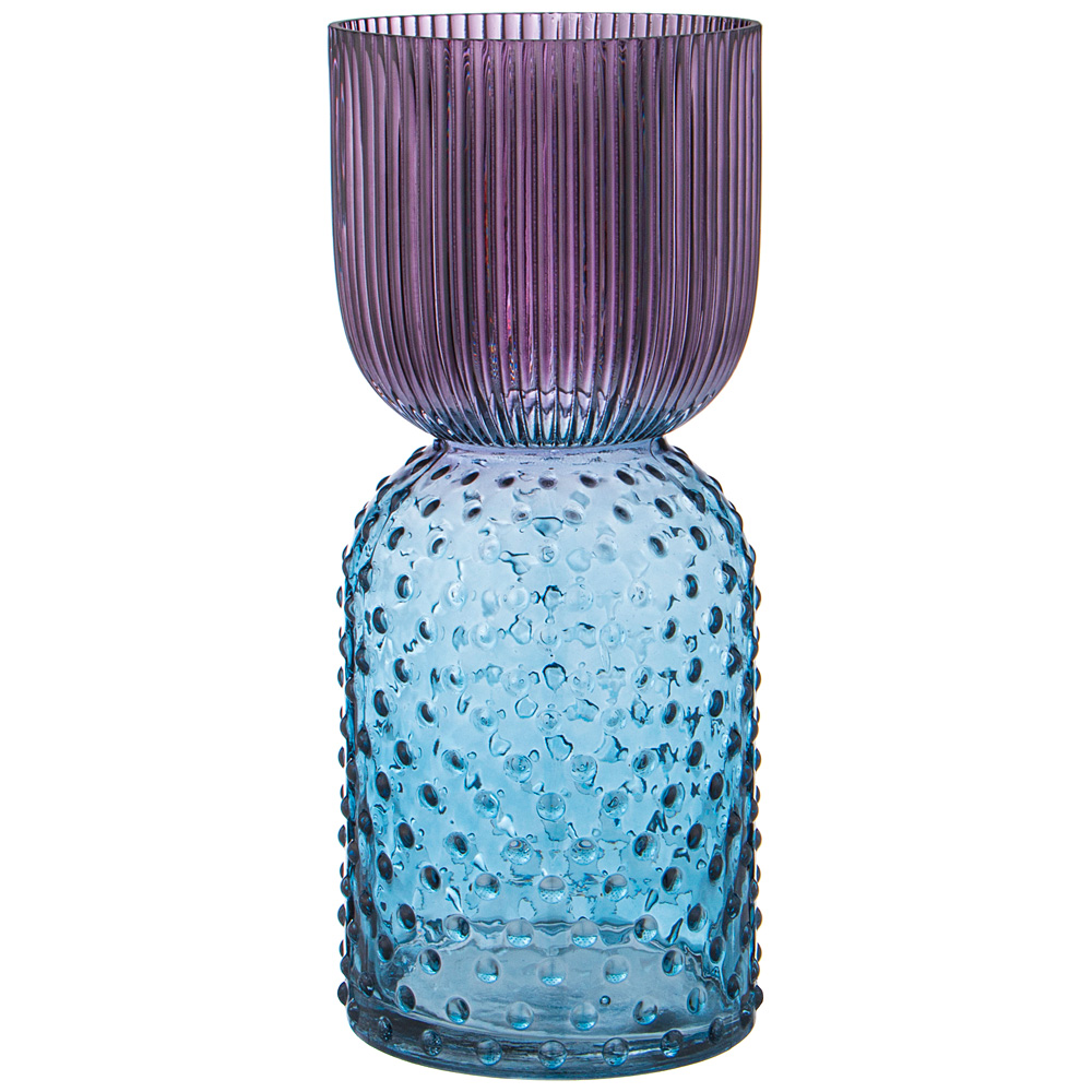 Ваза "ART" VIOLET/BLUE  13 *30 см
