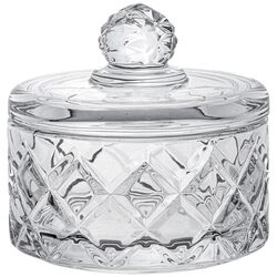 Емкость с крышкой "DIAMANT" 10,5 *10 см, стекло