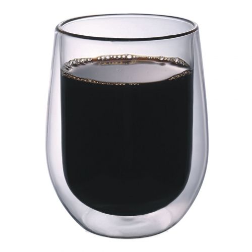 Кружка 300мл термостекло, PL двойные стенки, без ручки