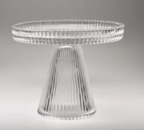 Подсвечник 15х12 см, стекло, прозрачный,