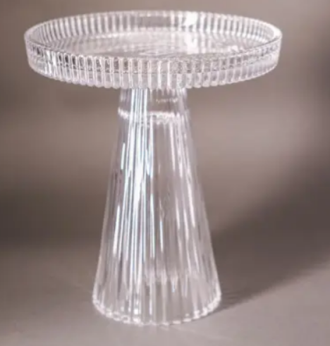 Подсвечник 15х17 см, стекло, прозрачный,