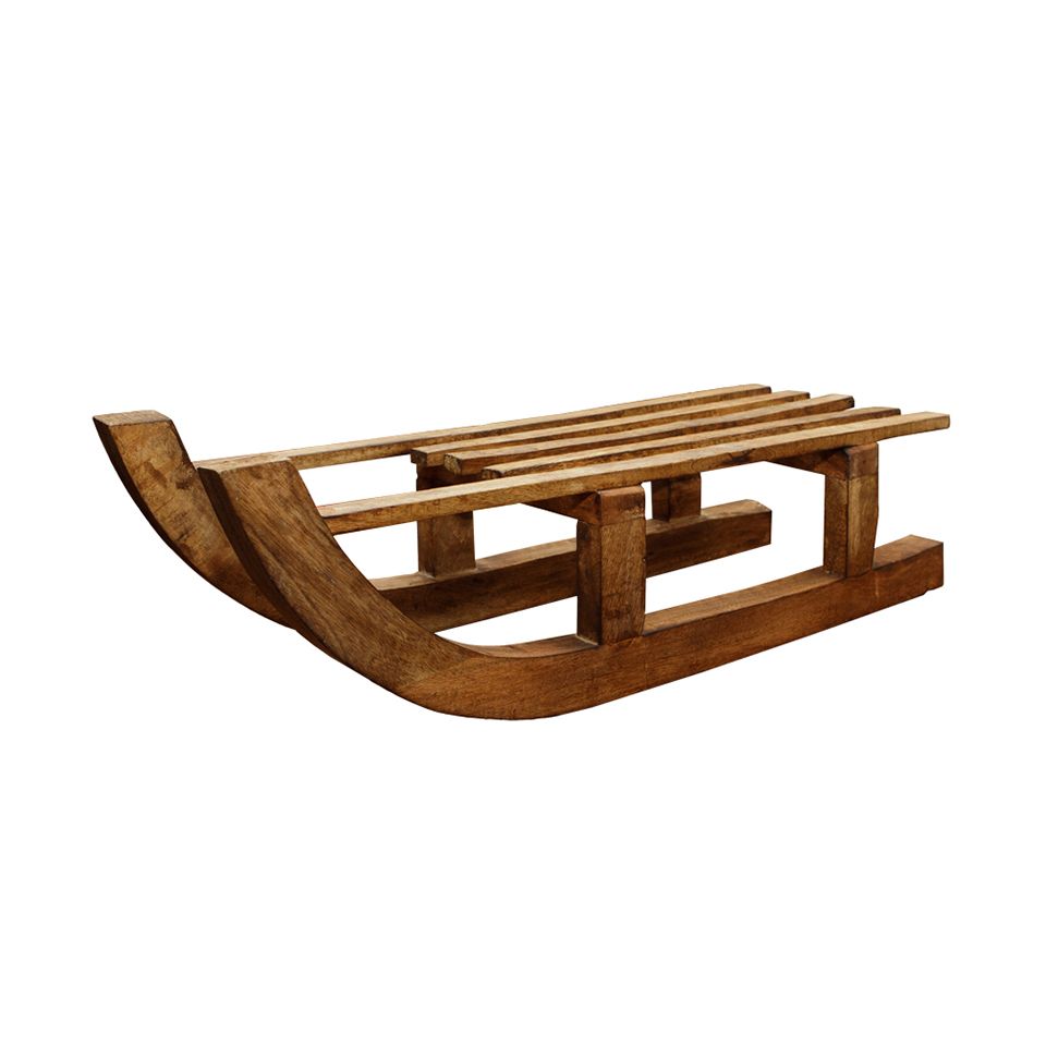 Декор Сани деревянные (рейки)