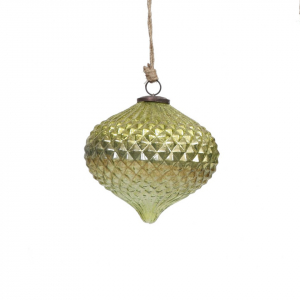 Игрушка новогодняя Луковица большая  20  см20.cм20