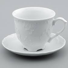 Чашка чайная 330 мл Рококо без декора, Cmielow