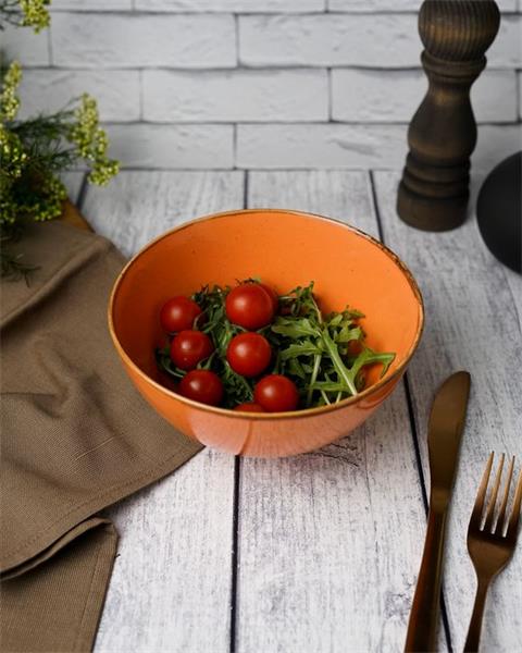 Салатник 16 см оранжевый, Seasons