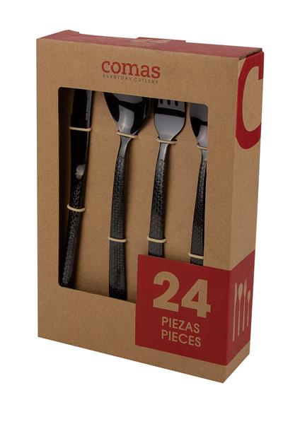 Набор 24 прибора Hidraulic BLACK 18%