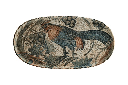 Блюдо овальное 30*15,5 см Петух Месопотамия