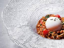 Тарелка глубокая 30 см стекло DIAMANTE' IVV