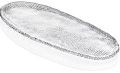 Блюдо овальное 34*15 см стекло IVV
