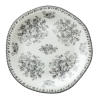 Тарелка 27 cm (серая) Lancaster фарфор