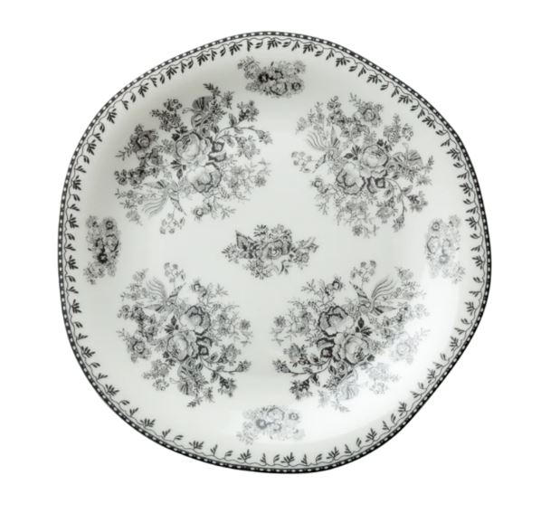 Тарелка 20,5 cm (серая) фарфор Lancaster фарфор