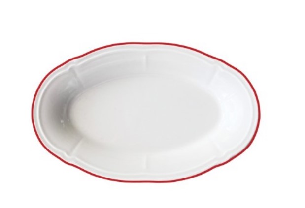 Блюдо овальное 21 см Coral Line Fulya