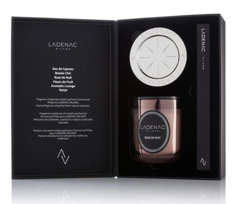 Свеча 500 г Fleur de fruit Rose Gold Ladenac