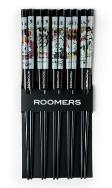 Палочки для еды набор 5 пар Multicolor A26-Q19