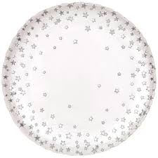 Тарелка "STARS" WHITE 28 см