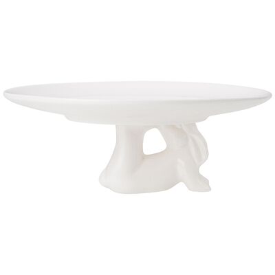 Ваза на ножке, Зайчик 16*6 см