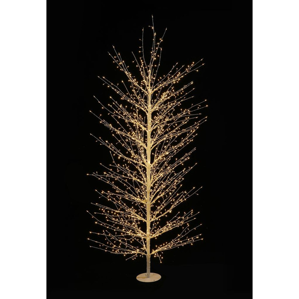 Дерево LED. H210см, пластик, металл, белый