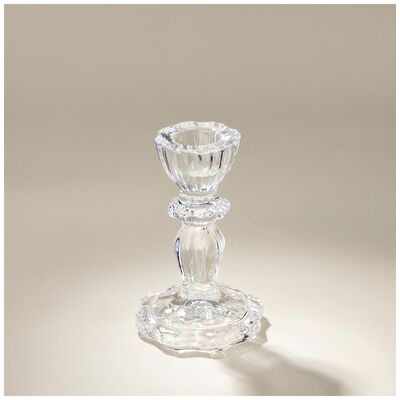 Подсвечник "ICE" 10 см, стекло