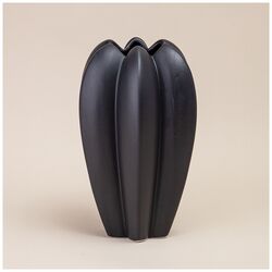 Ваза Черный крокус 25 см.  керамика