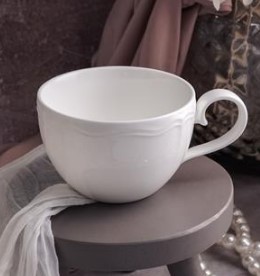 Чашка 350 мл, 13,5x10 см h 6,5 см, фарфор, Grazia