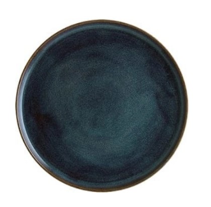 Тарелка 28 см Сфера Оушн (корич/синий)