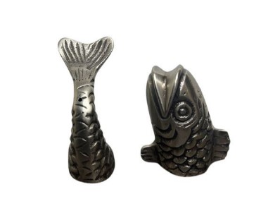 Набор для специй, латунь, 8 см, Antique nickel