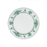 Тарелка плоская 26,5 см зеленая ANTHIROS LE COQ