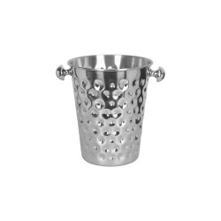 Ведро д/шампанского нерж. сталь с двумя ручками