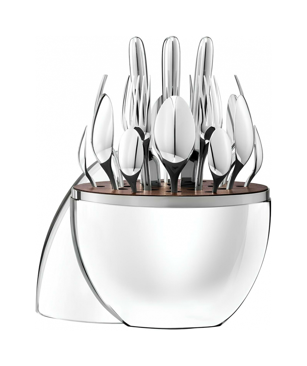 Декор "Яйцо" (с набором приборов на 6 персон)